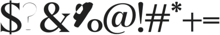 Caslon Medium otf (500) Font OTHER CHARS