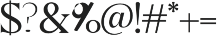 Caslon Regular otf (400) Font OTHER CHARS