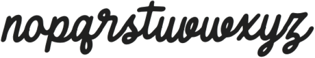 Caspian Italic otf (400) Font LOWERCASE