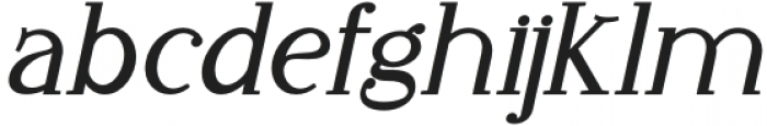 Cassano Medium Italic otf (500) Font LOWERCASE