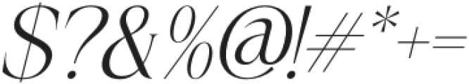 Casselin Italic otf (400) Font OTHER CHARS