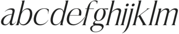Casselin Italic otf (400) Font LOWERCASE