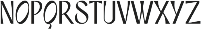 Cassline Regular otf (400) Font UPPERCASE