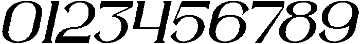 Cassovia Italic otf (400) Font OTHER CHARS