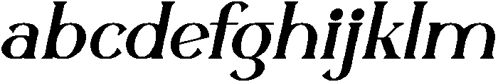 Cassovia Italic otf (400) FONT