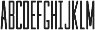 Cast Iron Ultra Condensed Rounded otf (900) Font LOWERCASE