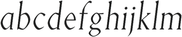 Castamere Regular otf (400) Font LOWERCASE