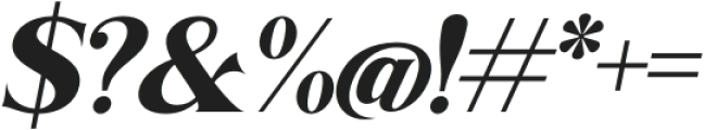 Castello Typeface Italic otf (400) Font OTHER CHARS