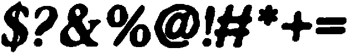 Castemire Angular Italic otf (400) Font OTHER CHARS