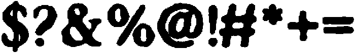 Castemire Eroded otf (400) Font OTHER CHARS