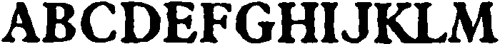 Castemire Eroded otf (400) Font UPPERCASE