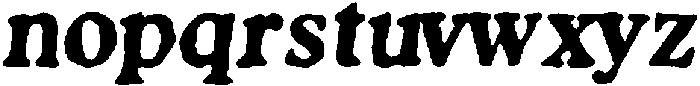 Castemire Rough Italic otf (400) Font LOWERCASE