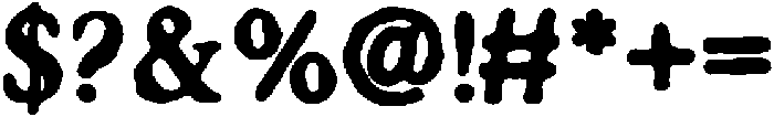 Castemire Rounded Angular otf (400) Font OTHER CHARS
