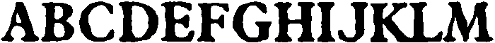 Castemire Rounded Eroded otf (400) Font UPPERCASE