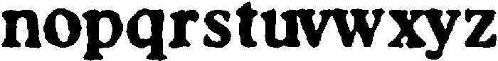 Castemire Rounded Eroded otf (400) Font LOWERCASE