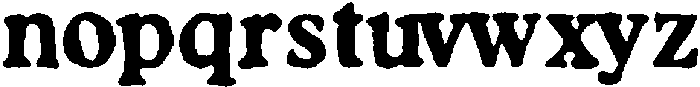 Castemire Rounded Rough otf (400) Font LOWERCASE