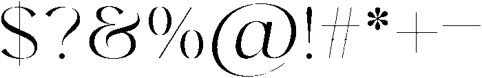 Caster Regular otf (400) Font OTHER CHARS