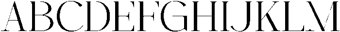 Caster Regular otf (400) Font UPPERCASE