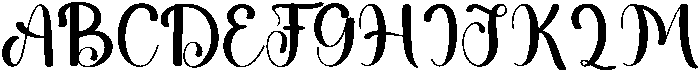 Casting Regular otf (400) Font UPPERCASE