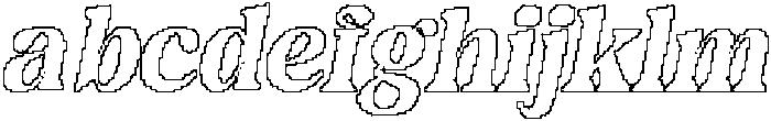 Castio Pixel Outline otf (400) FONT