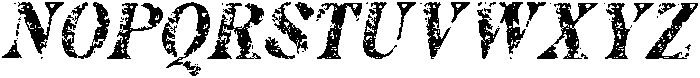 Castio Stamp Italic otf (400) Font UPPERCASE