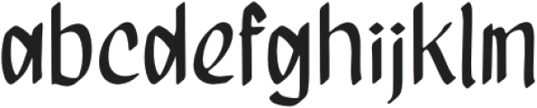 Castlenight otf (400) Font LOWERCASE