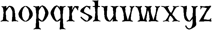 Castleton-Regular otf (400) Font LOWERCASE