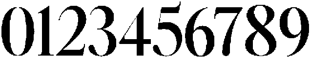 Castlon Bold otf (700) Font OTHER CHARS