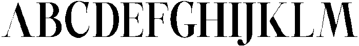 Castlon Bold otf (700) Font UPPERCASE
