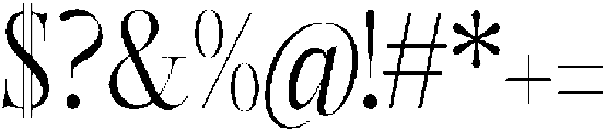 Castlon Condensed otf (400) Font OTHER CHARS