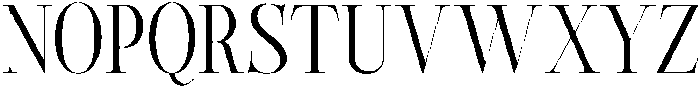 Castlon Condensed otf (400) Font UPPERCASE