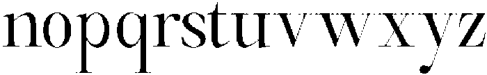 Castlon Condensed otf (400) Font LOWERCASE