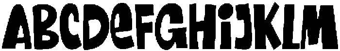 Castoori Regular otf (400) Font UPPERCASE