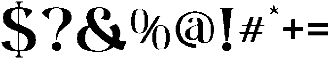 Castre-Bold otf (700) Font OTHER CHARS