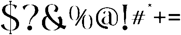 Castre Light otf (300) Font OTHER CHARS