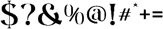 Castre Semi Bold otf (600) Font OTHER CHARS