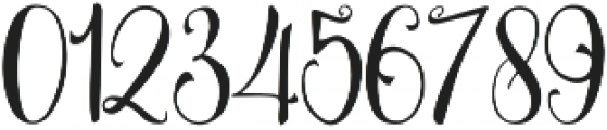 Castrina Typescript Regular otf (400) Font OTHER CHARS