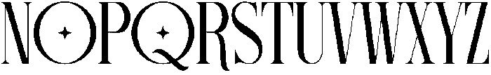 Castro Regular otf (400) Font UPPERCASE