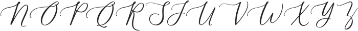 Casual Elegance Regular otf (400) Font UPPERCASE