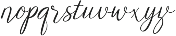 Casual Elegance Regular otf (400) Font LOWERCASE