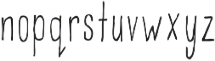 Casual Look ttf (400) Font LOWERCASE