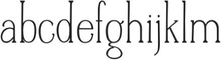 Casual Serif Regular otf (400) FONT