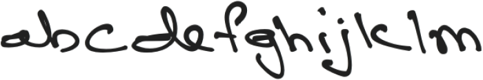 Casually Handwritten Regular otf (400) FONT