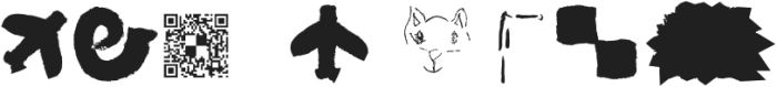 Cat Finger Icons Fat