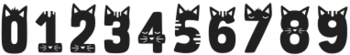 Cat Lady Regular otf (400) Font OTHER CHARS