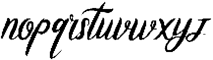 Cataleya otf (400) Font LOWERCASE