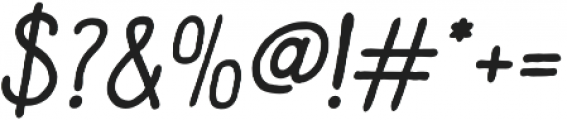 Catalina Script Bold Italic otf (700) Font OTHER CHARS