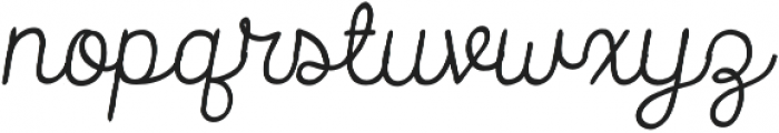 Catalina Script Italic otf (400) Font LOWERCASE