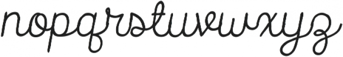 Catalina Script Italic ttf (400) Font LOWERCASE