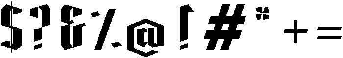 Catarg Regular otf (400) Font OTHER CHARS